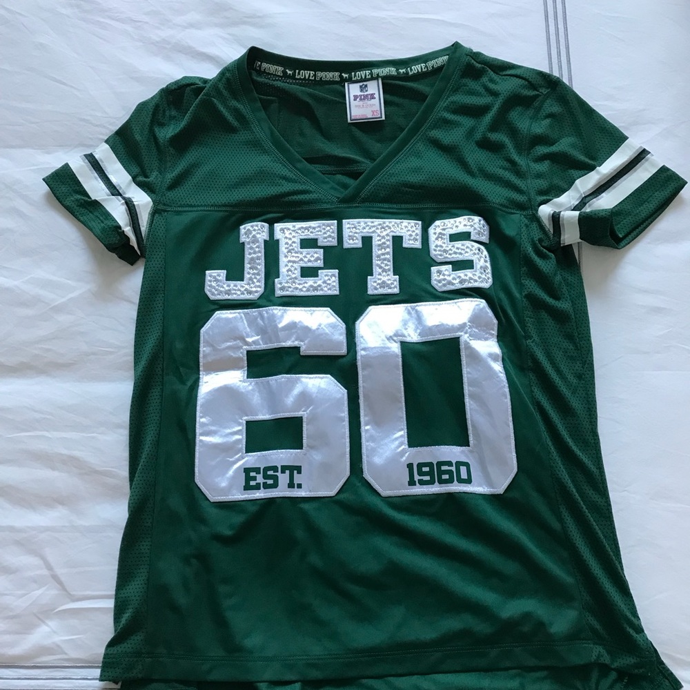 Victoria’s Secret PINK Jets Jersey xs